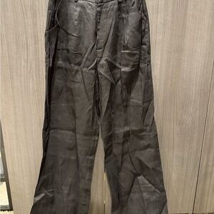 DISSH Black Dress Pants Wide-Leg Silhouette